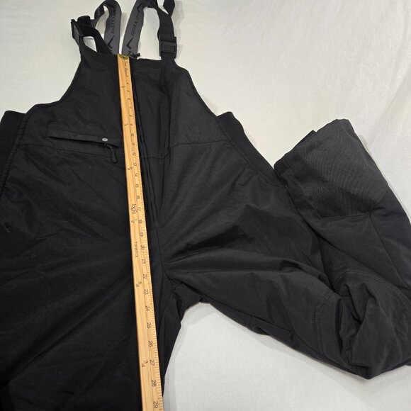 POLAR EDGE Fairy-Dream-Live GORPCORE Black Ski Snow Bib Overall Pants Size XXL. - Picture 16 of 17